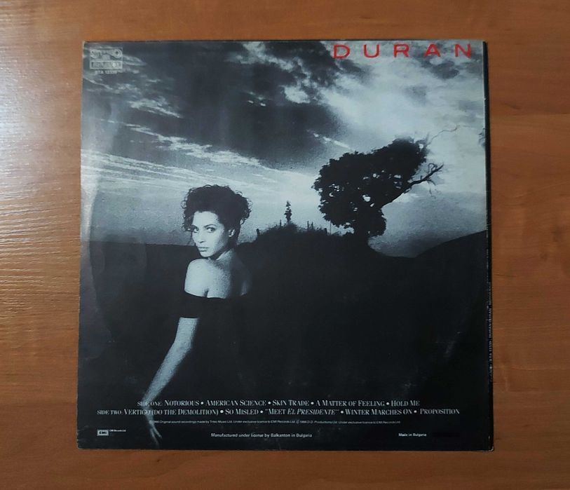 Duran Duran. Notorious — диск-гигант
