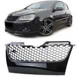 Решетка без емблема VW Golf 5 черна ГТИ тип пчелна пита GTI голф