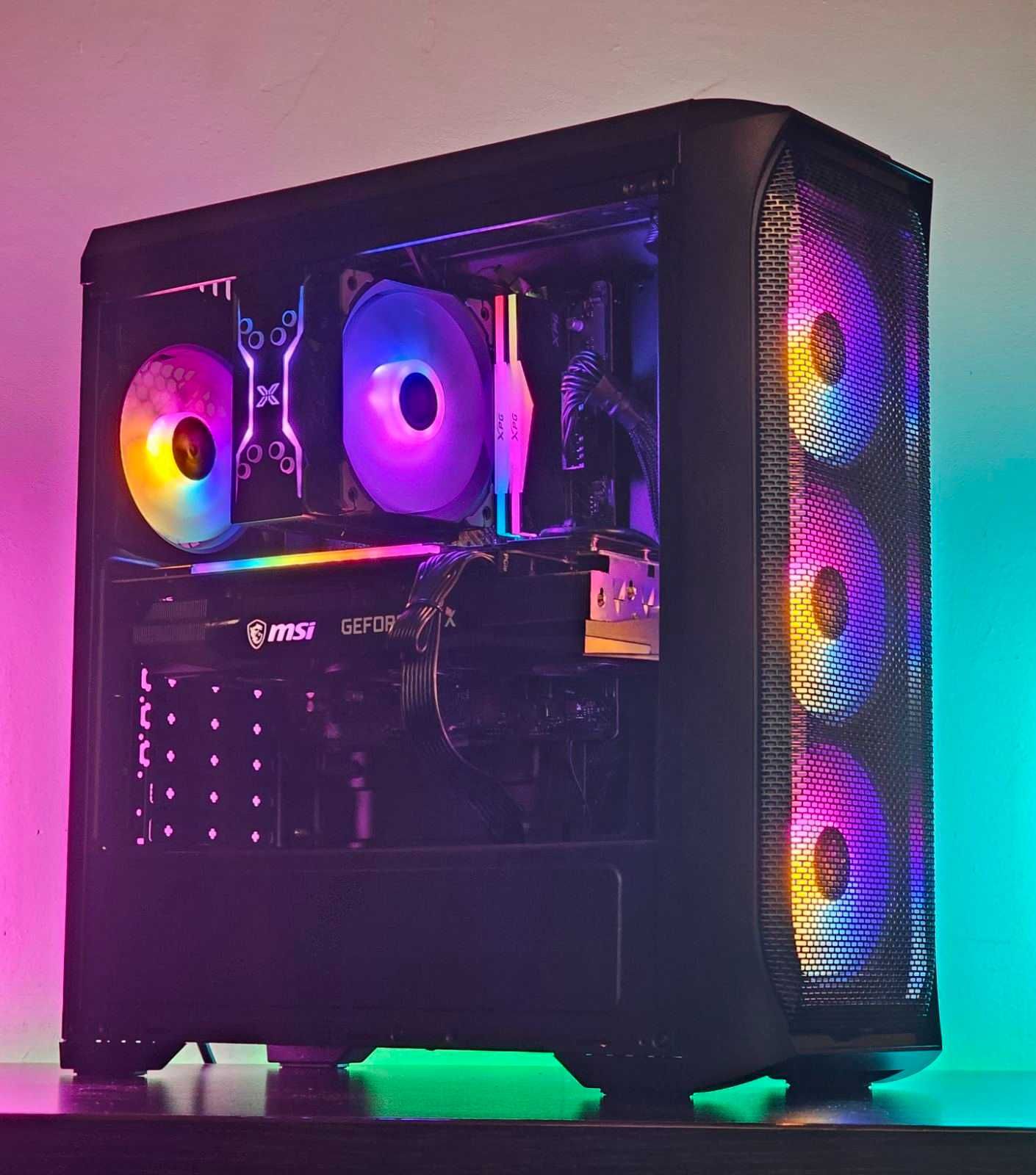 Ryzen 7-7700/RTX 4070/RAM 32GB/SSD 1TB/Чисто Нов+Гаранция!