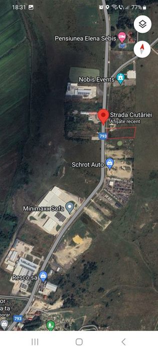 De vanzare sau inchiriat teren intravilan zona industriala