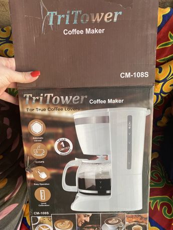 Новая кофеварка капельная TriTower CM-108S