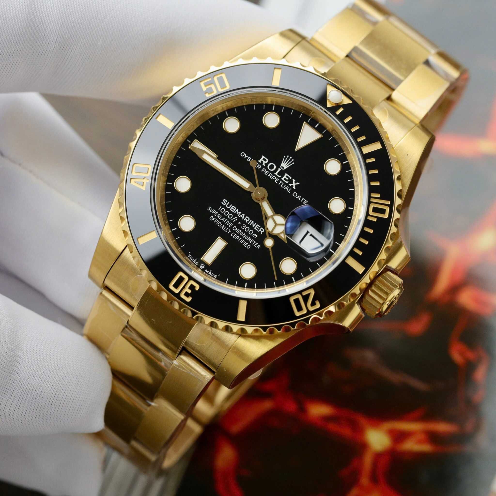 Rolex Submariner злато 40mm