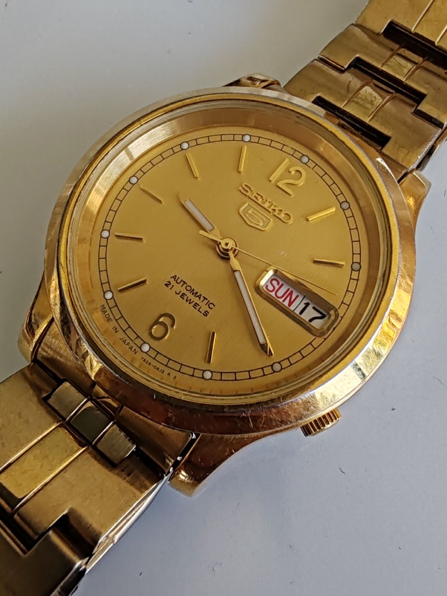 Ceas Seiko 5 Automatic Calendar 37 mm