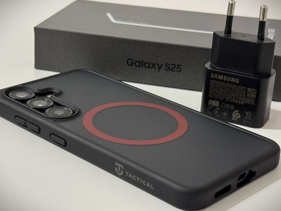 Бартер! Нов! Galaxy S25 256/12GB BlueBlack (Черен) + Адаптер