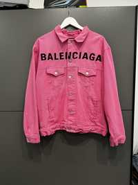 Denim Jacket Balenciaga roz jacheta geaca blug 50