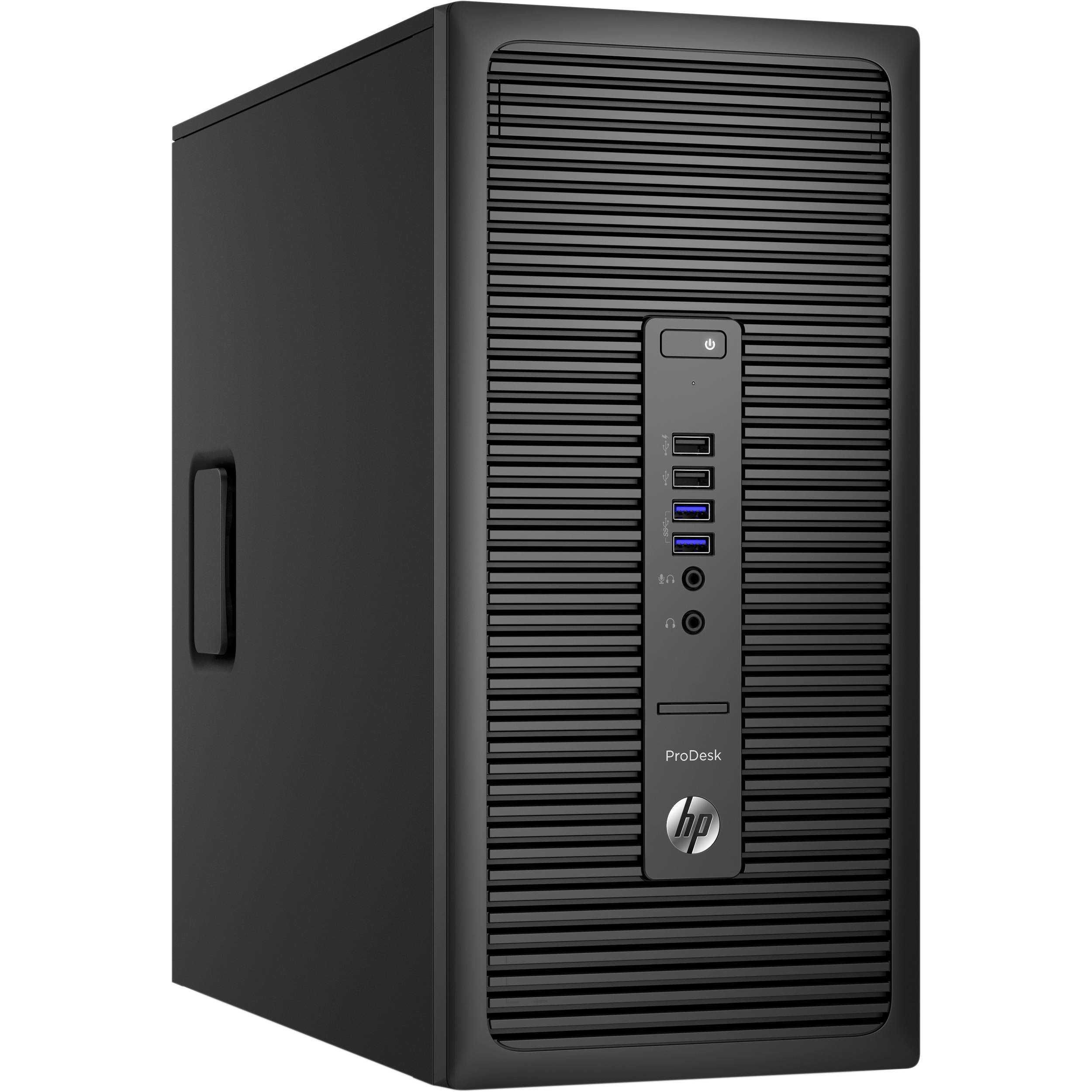 Pc HP Prodesk 600 G2,i3 6100,8Gb memorie ram,ssd 128 gb,Windows,Office