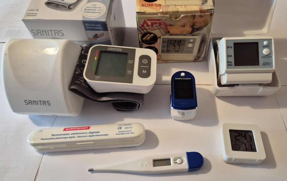 Tensiometru+Pulsoximetru+termometru digital