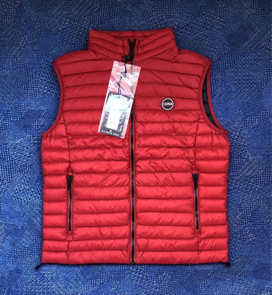 НОВ Colmar Down Vest ОРИГИНАЛЕН мъжки пухен елек - М/L