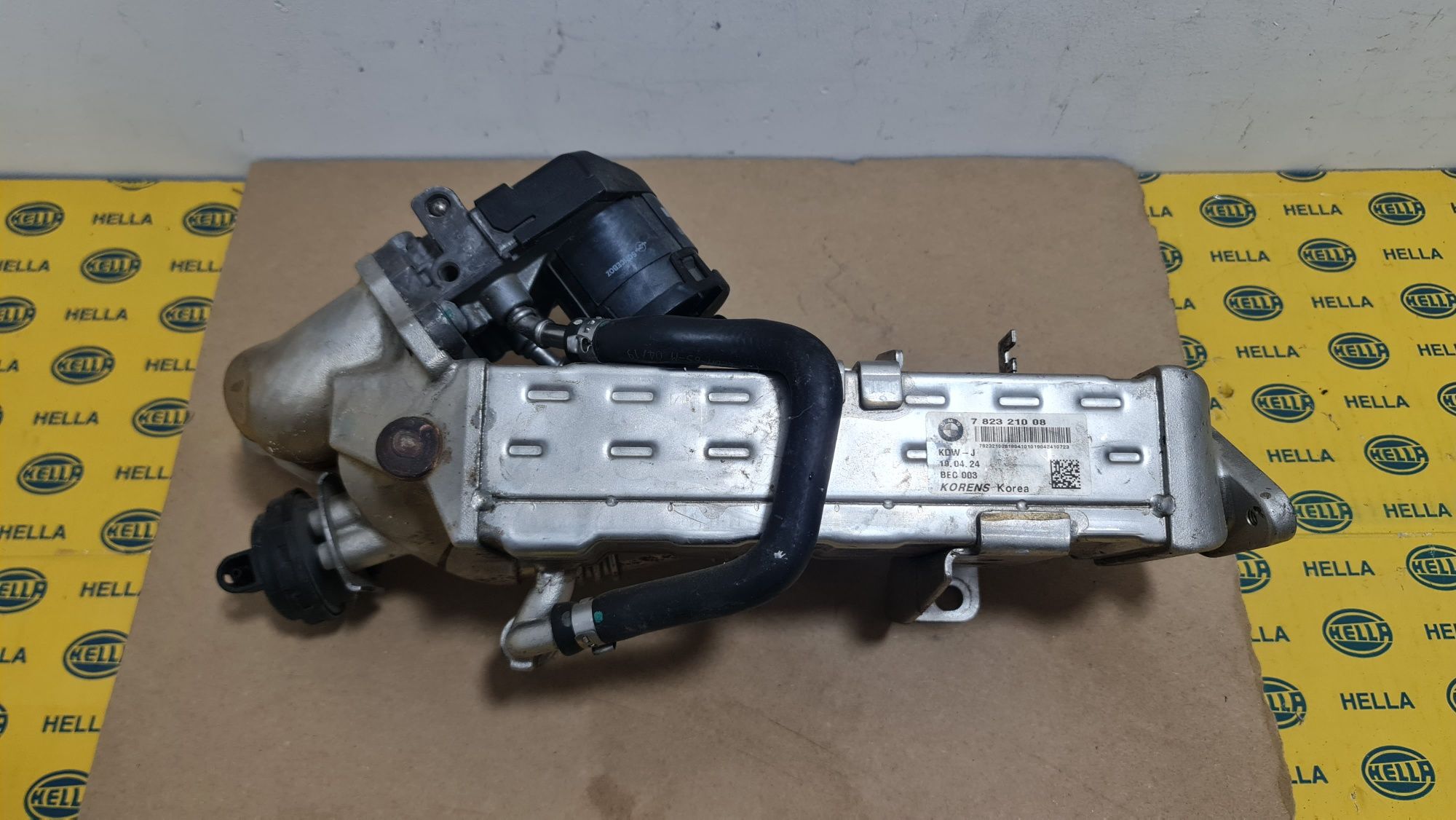 Răcitor gaze EGR complet valva 7823210 BMW 30d n57 5 6 7 x5 x6 F