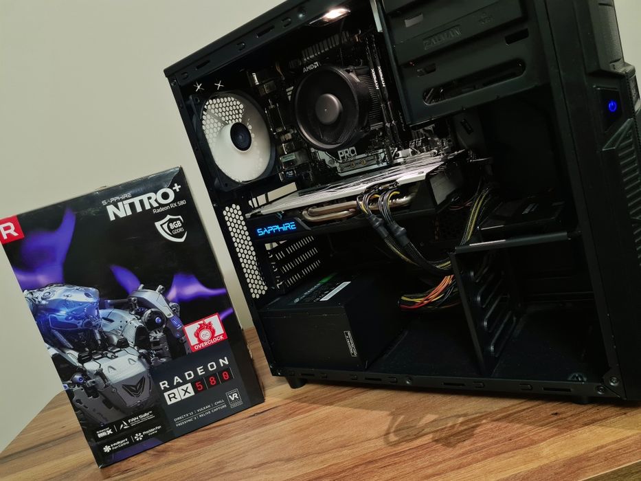 Геймърски | Ryzen 7 | RX 580 8GB | 16GB RAM