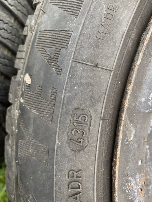 Jante otel 5x120 BMW seria 1 cu anvelope iarna 195 55 16