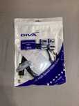 Чисто нов Diva DisplayPort → HDMI кабел 1.8 м с гаранция до 11/2025