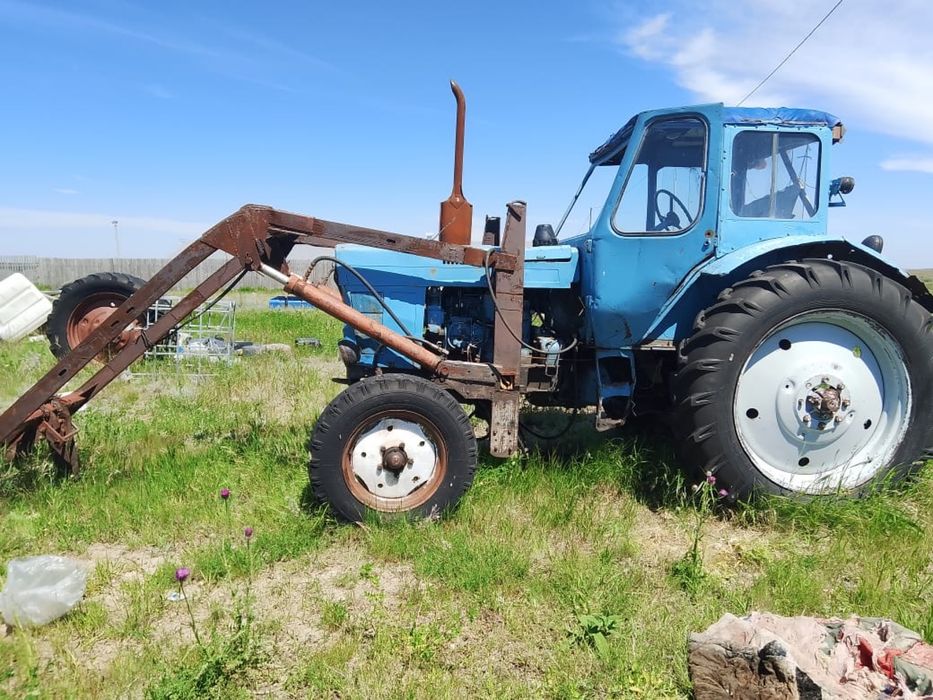 Беларус мтз 50 с вилами и коссилка двухбруска