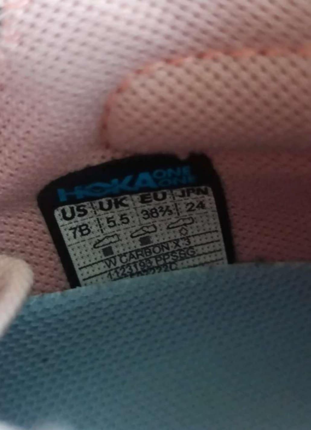 Hoka Carbon X3, размер 38 и 2/3