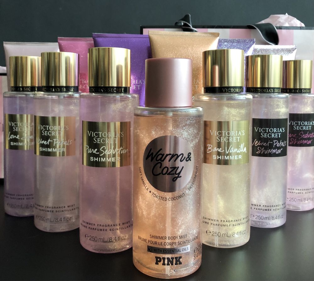 Victoria’s Secret, Shimmer, оригинални, лосиони с блестящи частици