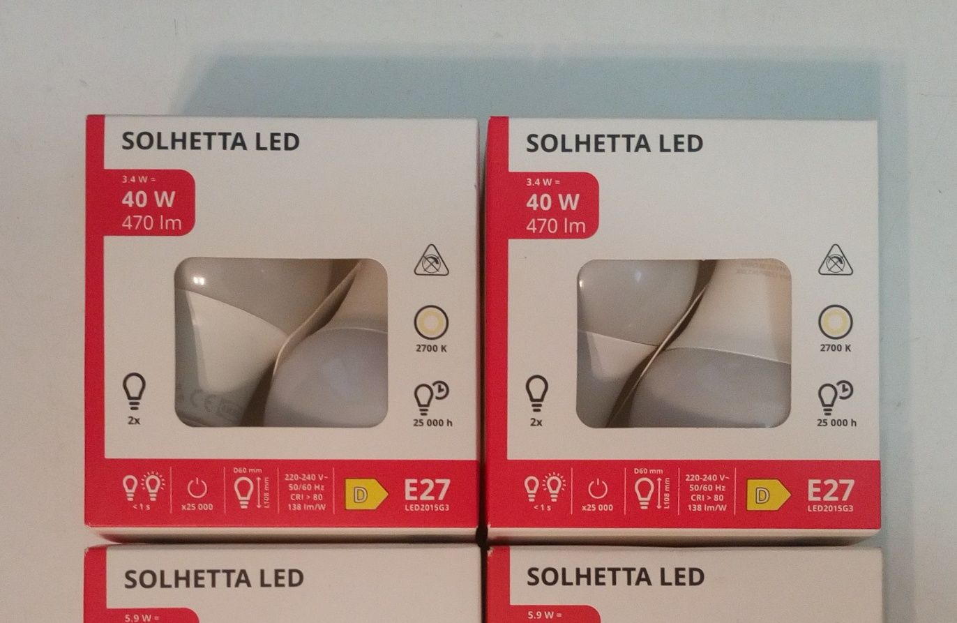 Becuri Ikea SOLHETTA LED E27 40W