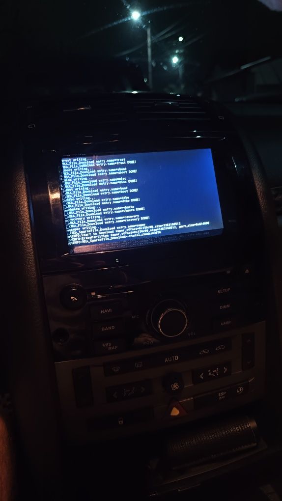 Navigație Peugeot 407 dedicata Negru lucios