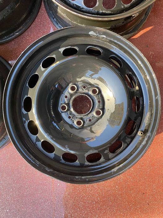 Koмплект от 5 оригинални железни джанти VW AG - 16” , 5 болта