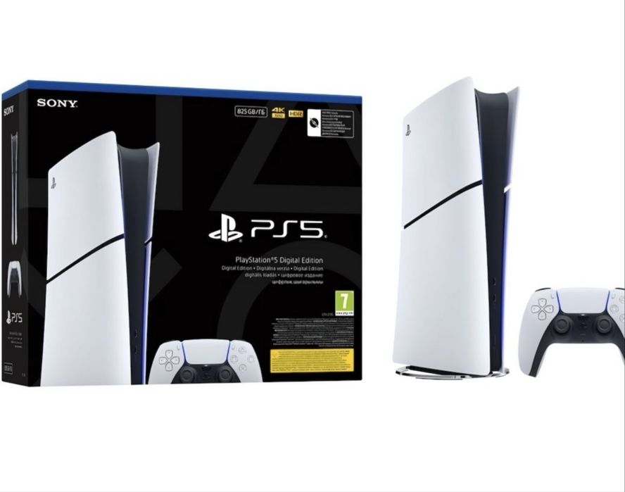 Consola PlayStation 5 Digital Edition 825GB, E-Chassis, White