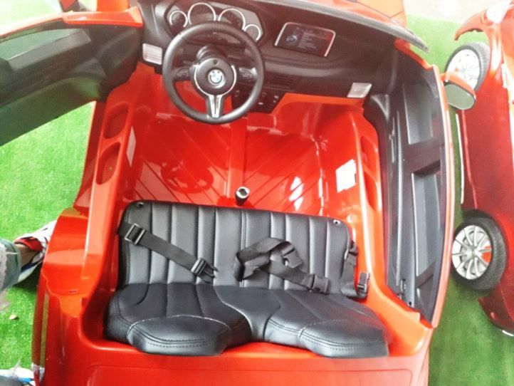 Masinuta electrica pentru copii BMW X6M XXL cu 2 locuri, roti EVA Rosu