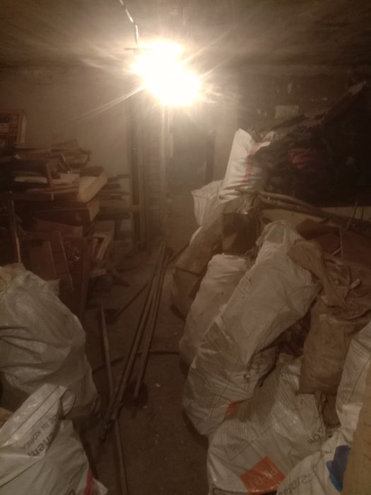 Чистка подвалов много этажных домов