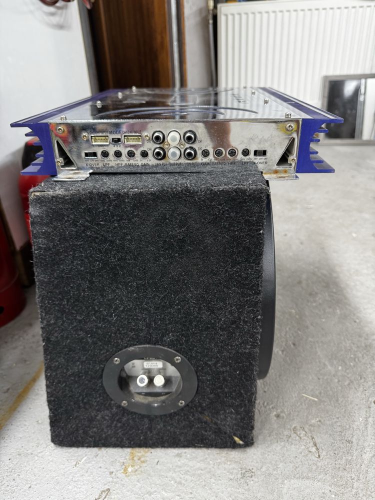 Бас каса pioneer и усилвател boa