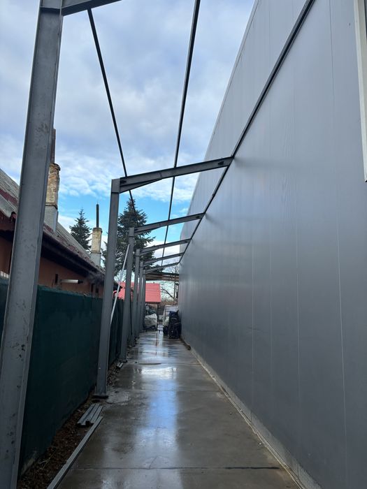 Vand hale metalice diverse cu profile IPE ZETURI HEA cu montaj inclus