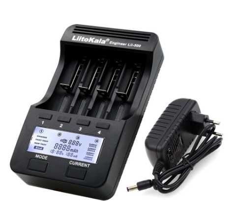 Tester LII-500 pt.acumulatori 18650 Li-on 3.7V bat.trotinete electrice