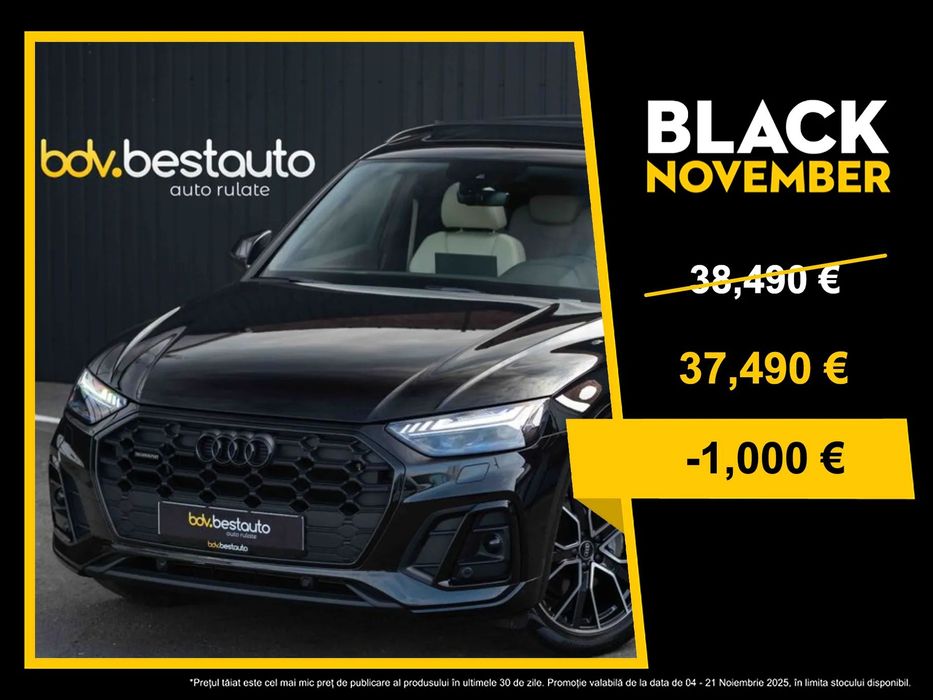 Audi Q5 Audi Q5 40 TDI S Tronic Quattro S line / Pano / Piele Bej / Cockpit