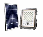 Мощен LED соларен прожектор с дистанционно, 300W, 236 LED, IP67