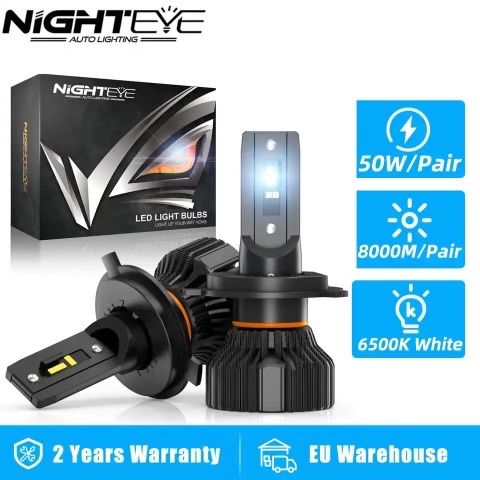 Продавам Led крушки NIGHTEYE H4