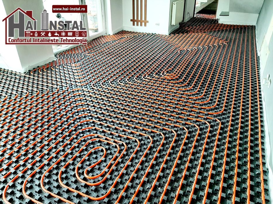 Incalzire in pardoseala producator premium firma cu montaj 130lei mp