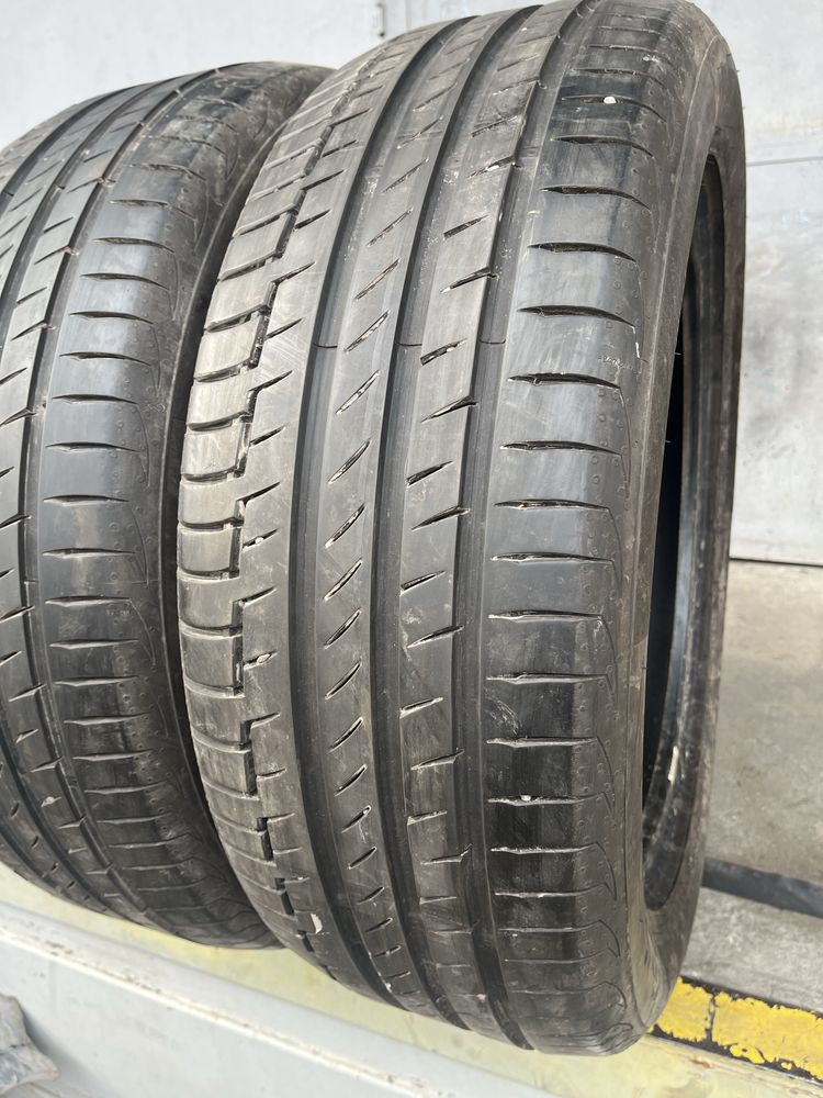 2 бр. летни гуми 225/55/19 Continental DOT 1818 6 mm