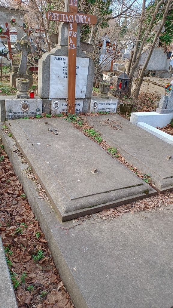 Loc de veci in cimitirul Reînvierea, București