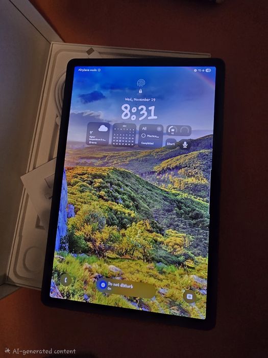 Таблет Samsung Galaxy Tab S9 X716 5G 256GB + 12GB RAM+кейс Spigen