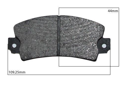 Placute frana Dacia Solenza Papuc 1.9 Diesel, set de 4 buc.