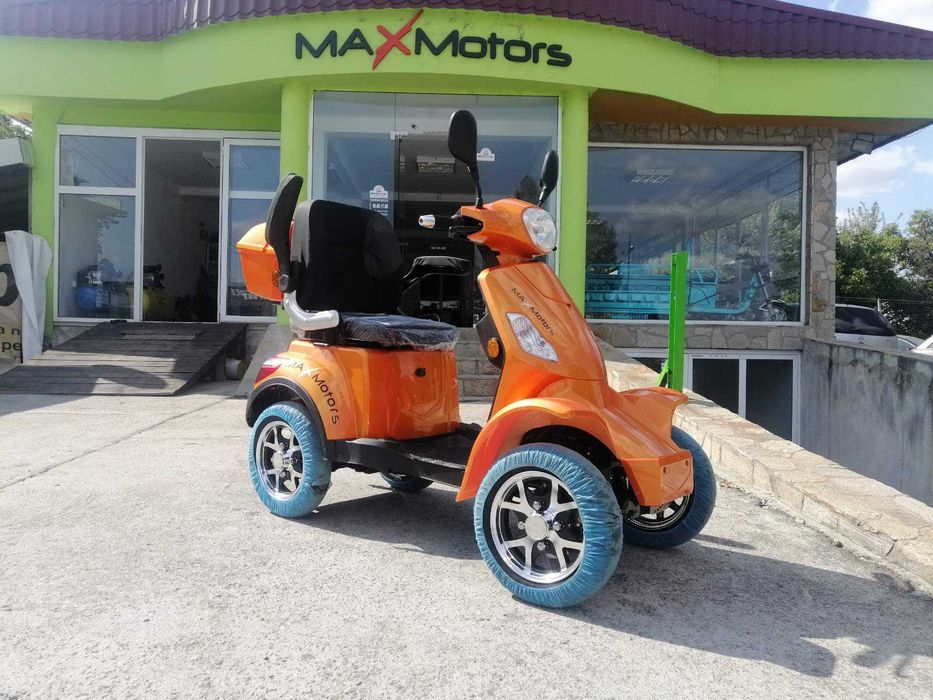 Електрическа Четириколка FM4 LUX 1500W MaXmotors Orange