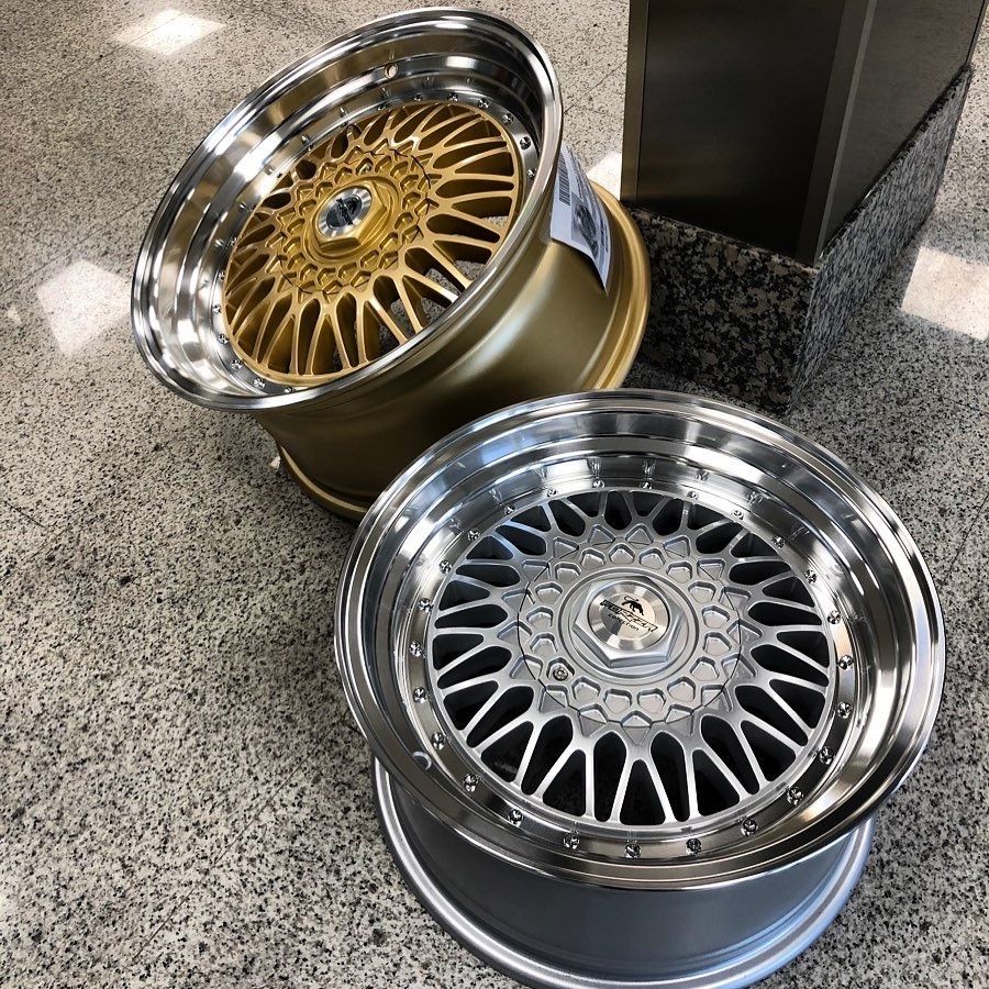 15 Джанти Forzza Malm BBS Style Gold Polished 4x100 4x108