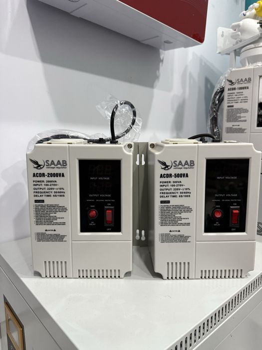 Стабилизатор напряжения 220В 0,5 квт до 300 квт SAAB латерний релейний