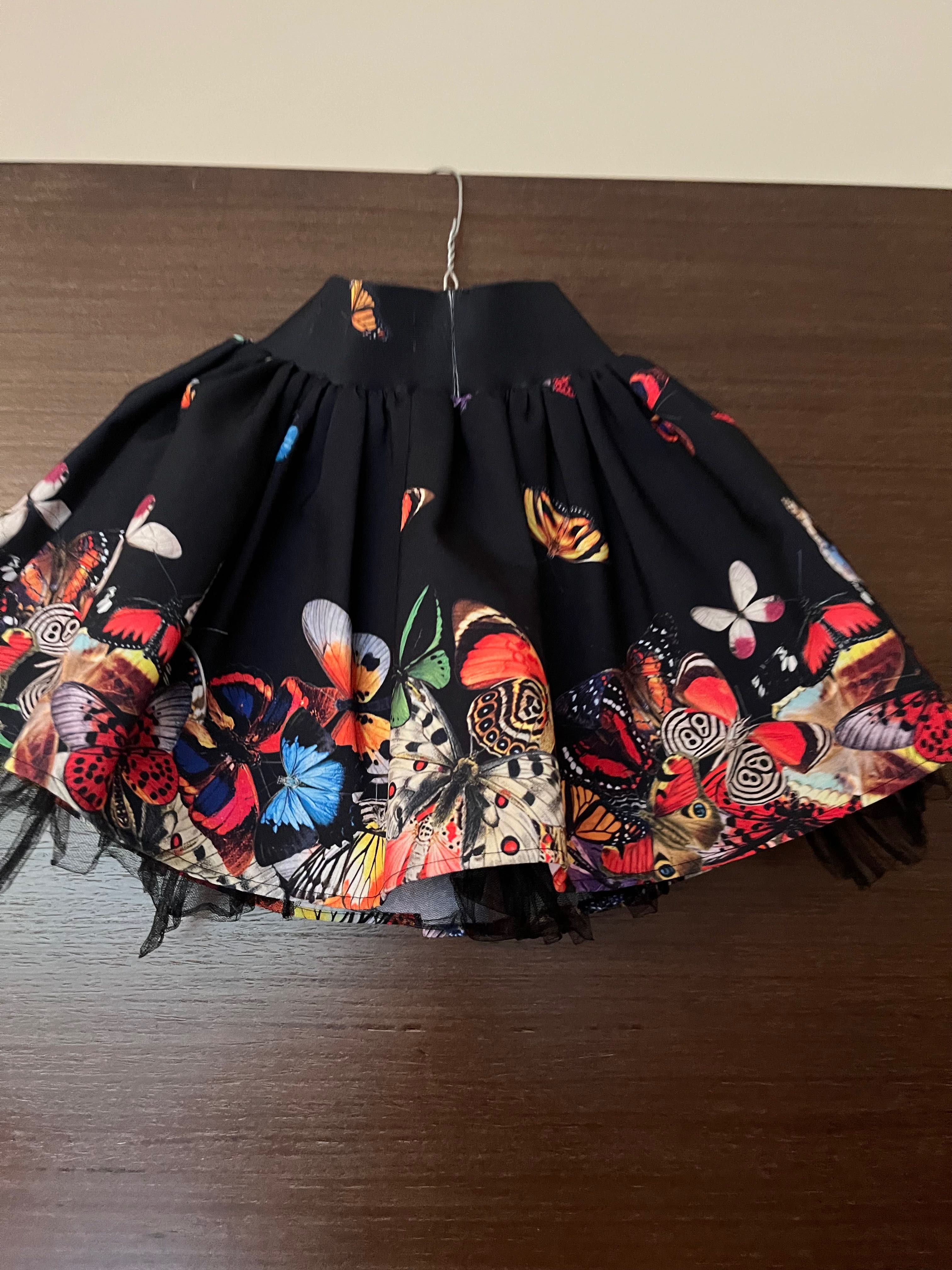 Детска пола LE PETITE  FLEUR с 3D пеперуди