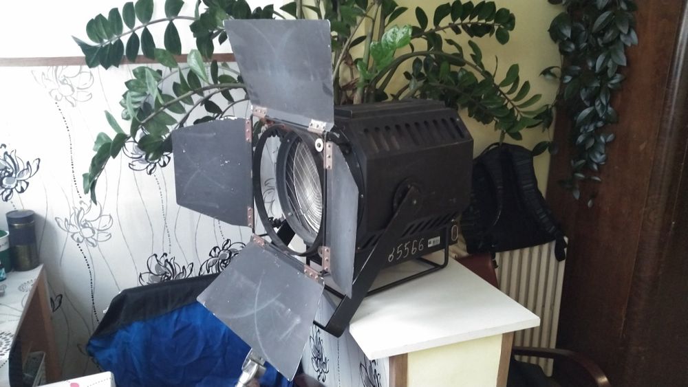 Proiector teatru studio lampa reflector industrial vintage ADB 2000w