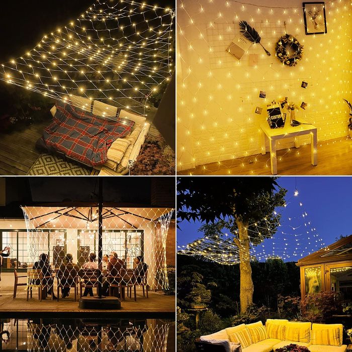 LED plasa de lumini pentru nunta 3 x 1.5 Metri - 160 leduri