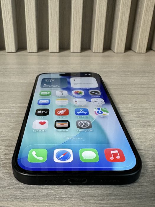 iPhone 16,Baterie 100%,exact ca NOU,Neverlocked,128GB,Black,GARANTIE!