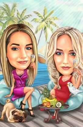 Карикатура избработка , Карикатури изработка Бърза , Подарък