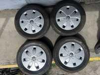 4 бр. джанти 16” с гуми 205/60/16 и тасове за VW Skoda Seat
