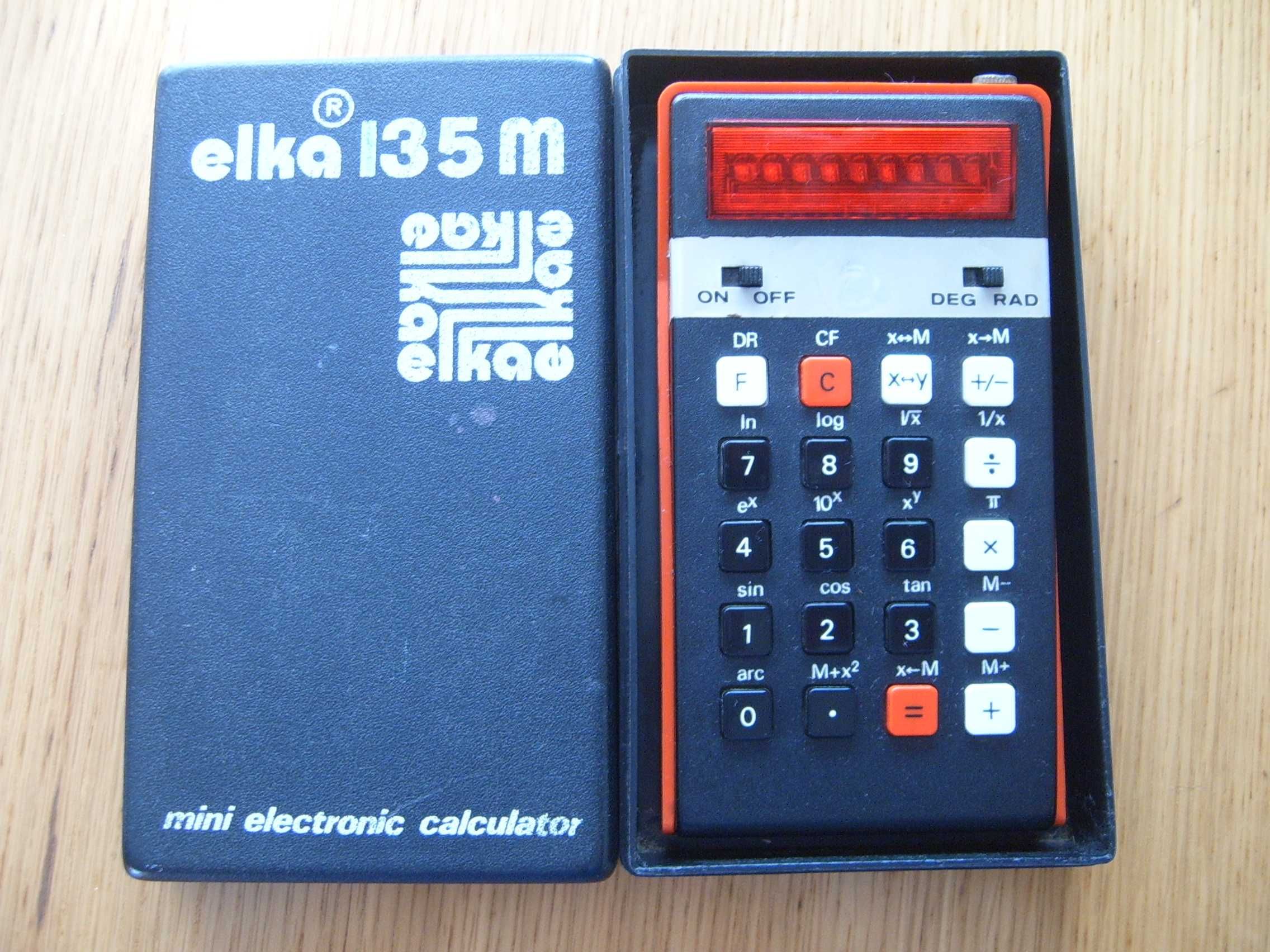 ELKA 135M електротен калкулатор от 70-те