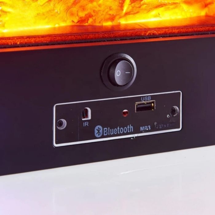 Електрическа камина с Bluetooth и тонколони