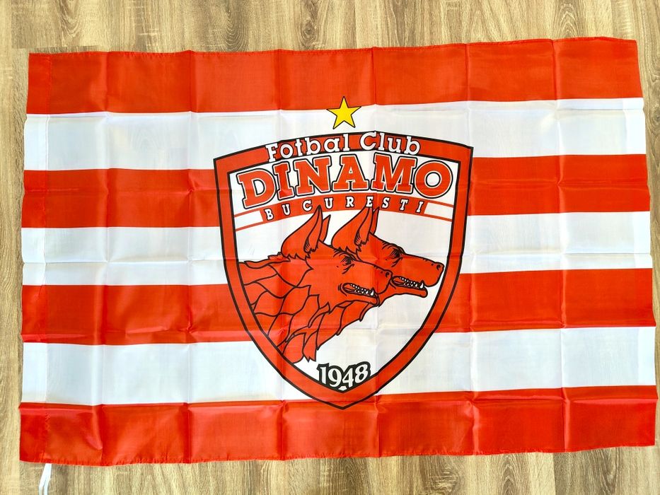 Set Dinamo Șapcă FC Dinamo + Steag Dinamo București 90x150cm