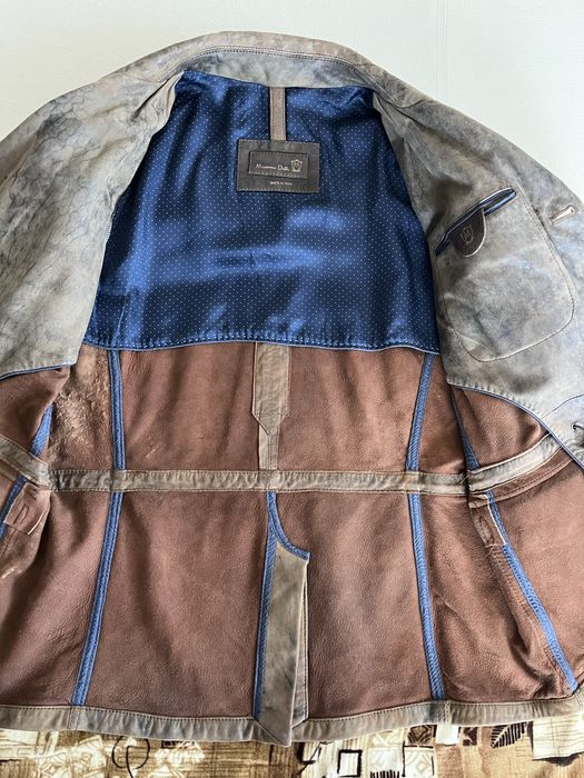 Geaca de piele Massimo Dutti