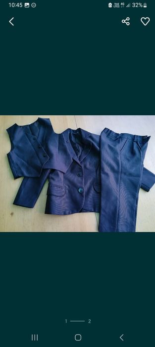 Costum de gala băiat +pantofi